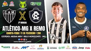 #aovivo ATLÉTICO - MG 3 X 3 REMO || 3ª RODADA || SÉRIE A - 2026
