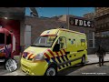 GTA IV Firefighter Mod Dutch Ambulance Service