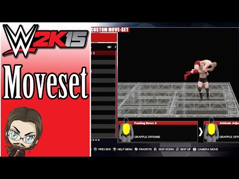 Let's Stream WWE 2K15: My Career Mode - The Moveset