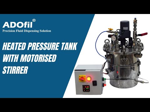 Heated Pressure Tank With Motorised Stirrer