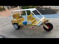 How To Make Tuk Tuk Rickshaw Homemade Matchbox Auto Rickshaw By Co Co Television