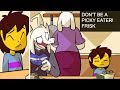 Frisk S A Little Picky Nowadays Undertale Comic Dub Compilation