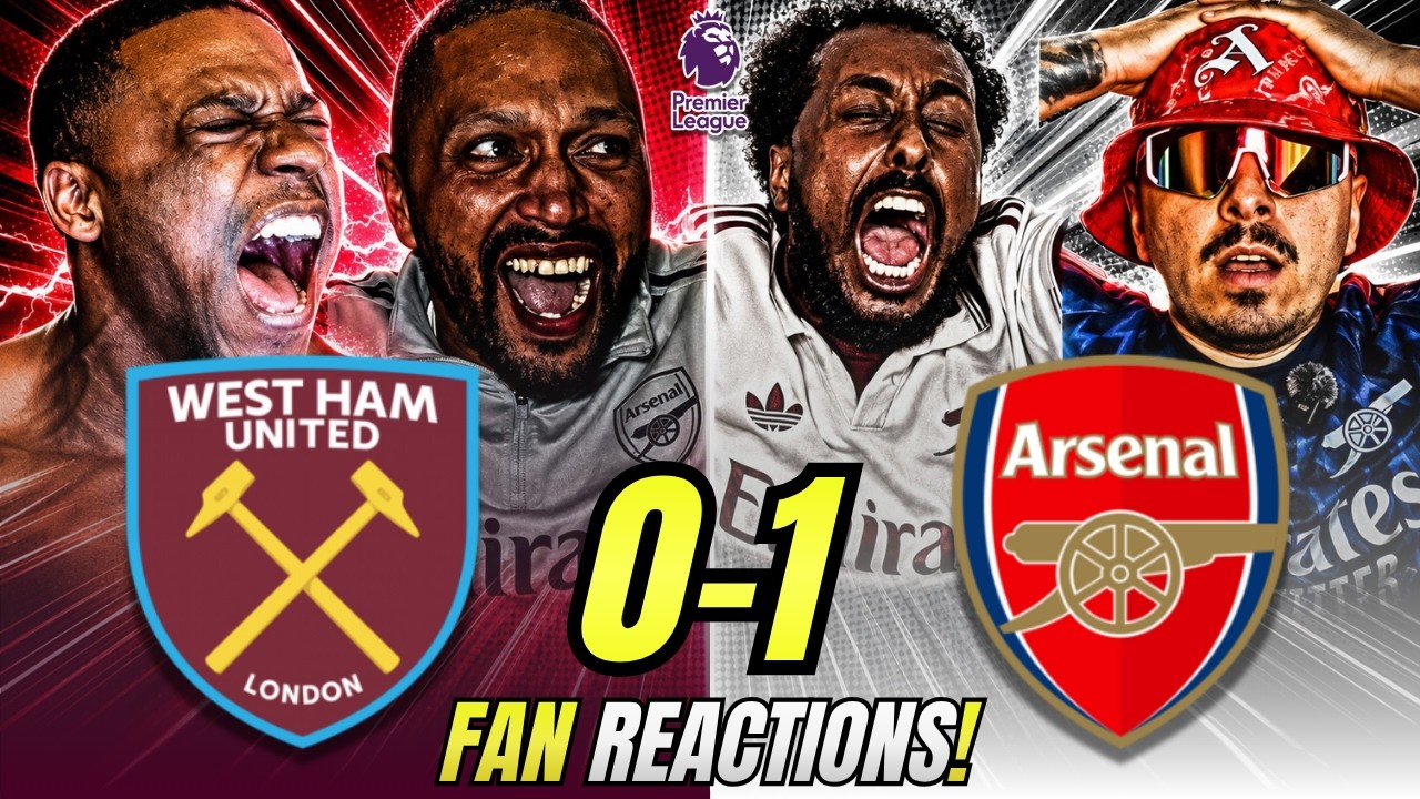 Arsenal Fans RELIEVED 😌 Reactions to West Ham 0-1 Arsenal | Premier League Fan Reactions