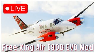 Freeware King Air C90B EVO | LoganAir | X-Plane 12