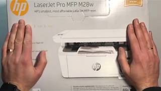 HP LaserJet Pro M28w (W2G55A) - відео 1