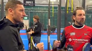 Padel: Francesco Totti perde nella sfida 1 vs 1 con Thomas Locatelli e "rosica"