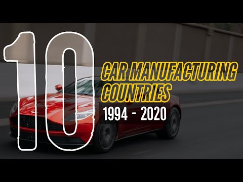 Top 10 Car Manufacturing Countries 1950 2019