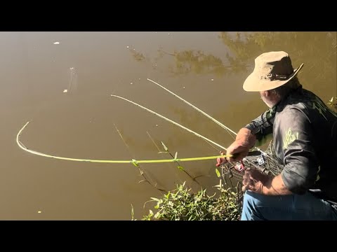 Automatic hook set, foolproof technique. fishing without bait