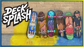 Decksplash Gameplay - Splatoon Meets Skateboarding [Let's Play Decksplash Gameplay]