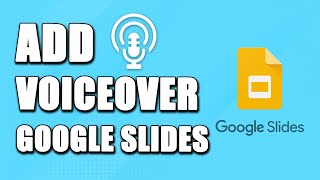 How To Add Voiceover To Google Slides (EASY!)