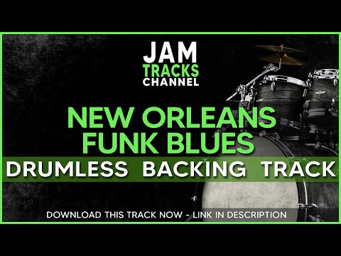 New Orleans Funk Backing Track - Drumless Jam Track