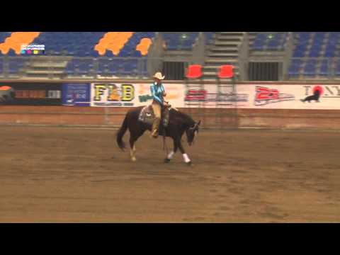 JORDAN SANDRA CANTELE COWBOY SPAT futurity 2012 LADIES FINALS