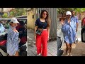 Malaika Arora With Son Amruta Arora With Husband Spotted Post Lunch In Bandra Bollywood Chronicle