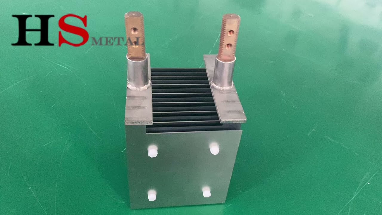 MMO Titanium Electrode Assembly Demonstration