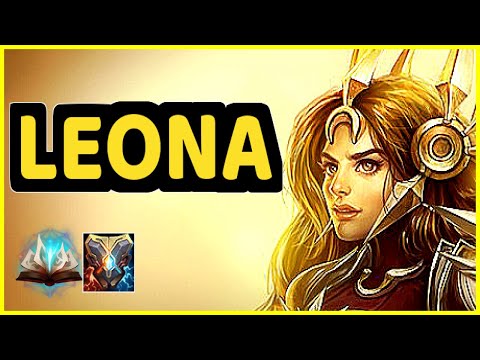 LEONA VS LULU SUPPORT GAMEPLAY MASTER I
