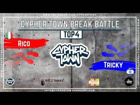 Cypher Town 2020 | 1vs1 pro TOP4 | Rico vs Tricky