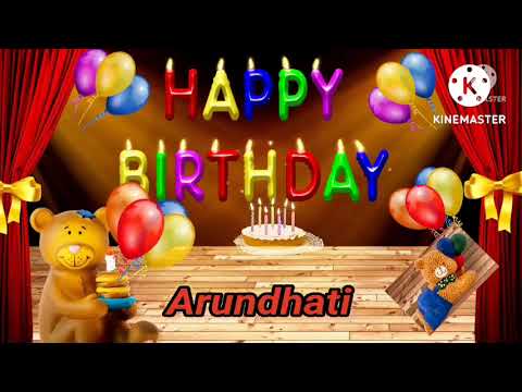 Arundhati - Happy Birthday Song - Happy Birthday Arundhathi
