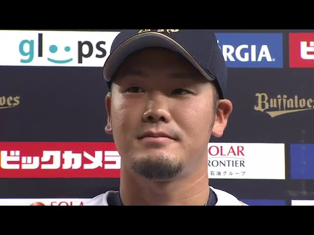 バファローズ・T-岡田選手・駿太選手ヒーローインタビュー 7月2日 オリックス・バファローズ 対 埼玉西武ライオンズ