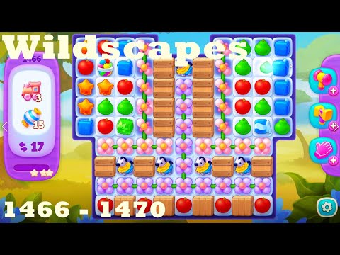 Wildscapes Level 1466 - 1470 HD Walkthrough | 3 - match game | gameplay | android | ios | pc | app