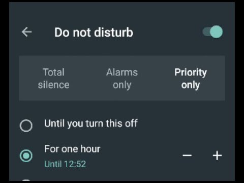 How to allow priority calls when do not disturb is enabled on Android Nougat Phones