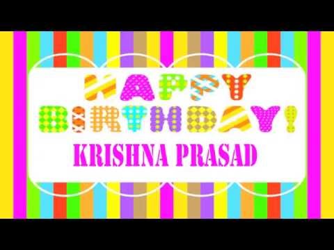 KrishnaPrasad   Wishes & Mensajes - Happy Birthday