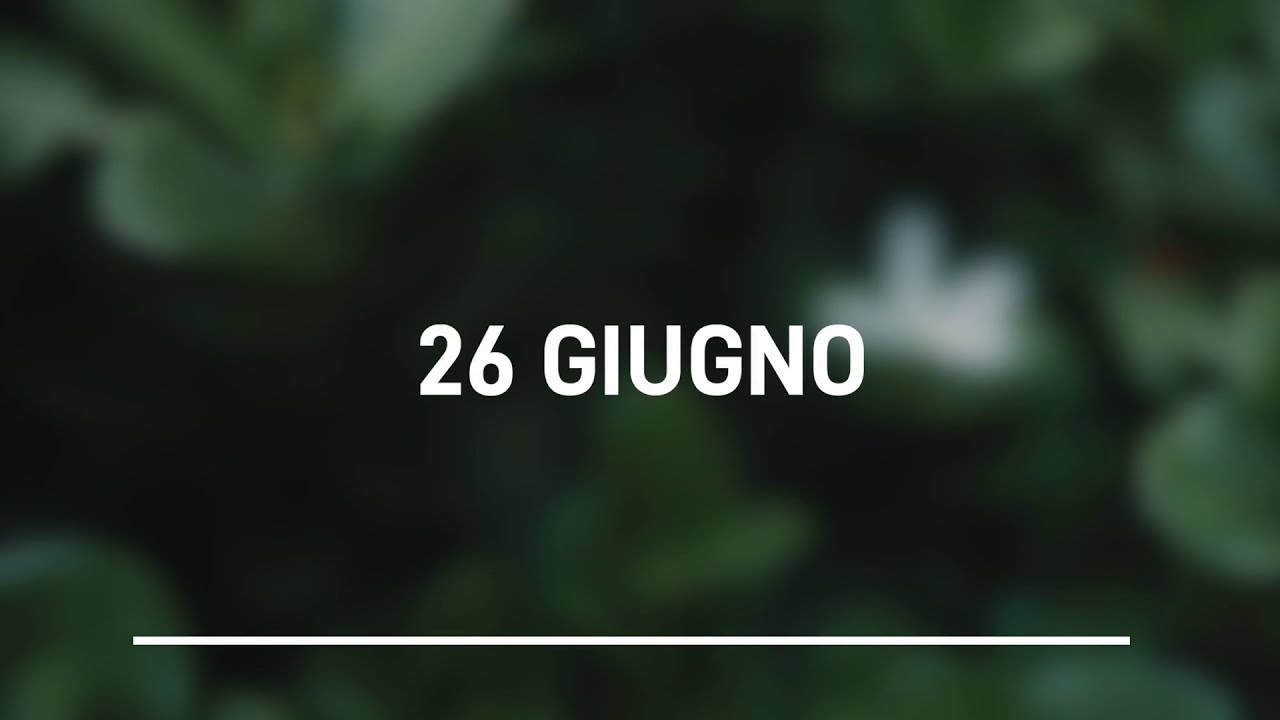 Meditazione Calendario “Parole di Vita” del 26 Giugno 2023