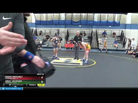 [boutNo] 92 Gavin Weichelt Colorado Red Vs Broc Vaughan Minnesota Blue