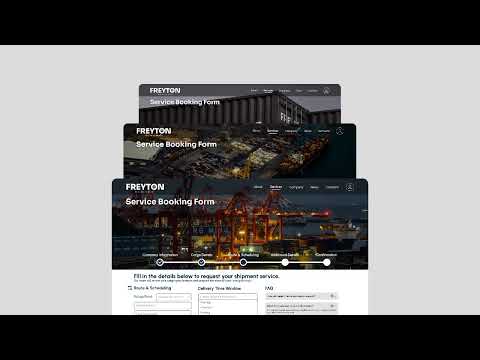 FREYTON Website Animation (Motion Graphic Website)