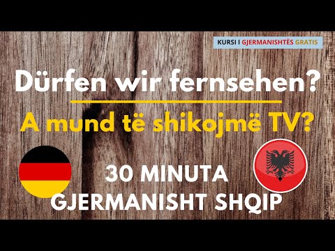 30 Minuta Kursi i Gjuhes Gjermane - Mëso Gjermanisht - Shqip A1 A2 B1