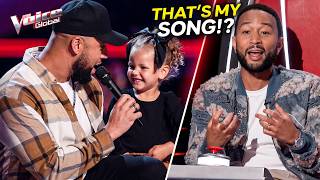 It Was Over... Then His Daughter Joined Him for a John Legend Duet | The Voice [4K]