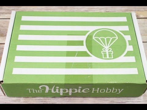 The Hippie Hobby July - August 2017 Unboxing + Coupon @TheHippieHobby