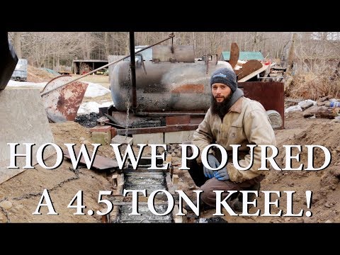 Acorn to Arabella - Journey of a Wooden Boat - Episode 25: Setup for Our Lead Pour