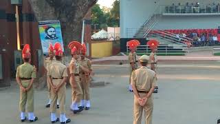 preview picture of video 'Indo-Bangladesh Flag lowering Ceremony at Petrapole, W.B'
