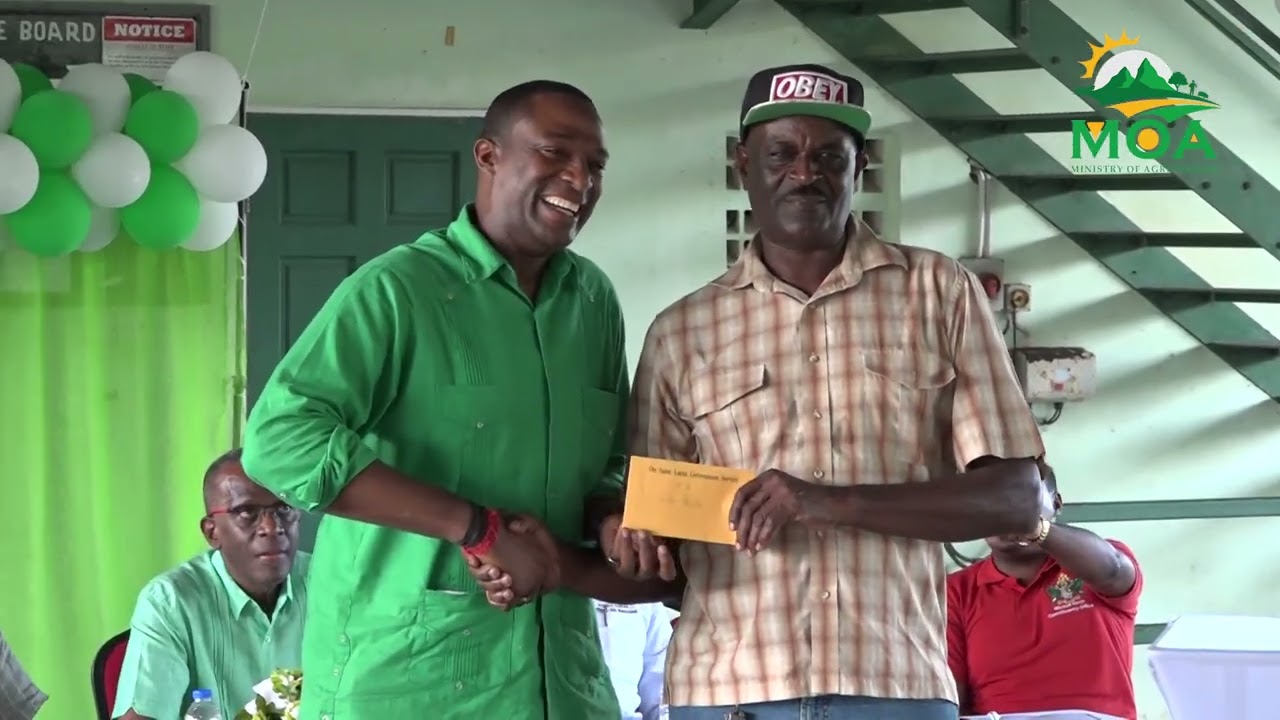 Cheque Handing Over Ceremony to  Banana Farmers