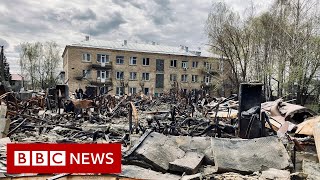 Rebuilding towns and cities decimated by Russia's war in Ukraine - BBC News