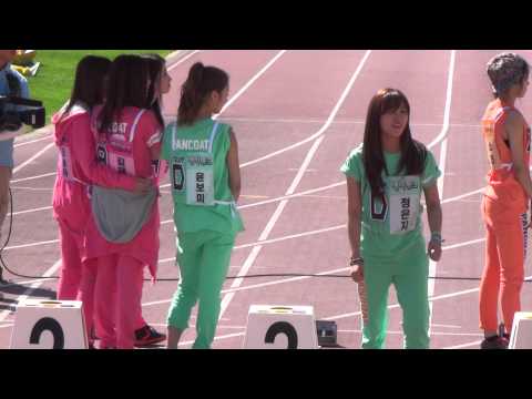 20130903 BoMi&EunJi&Sojin&Jaekyung&Jisook&SeunA&BoA&SoYul @ Idol Sports Athletics Championships