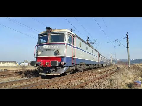Tren IR1831 Galati - Cluj Napoca trece Suceava Vest cu EA846 - 13.11.2021