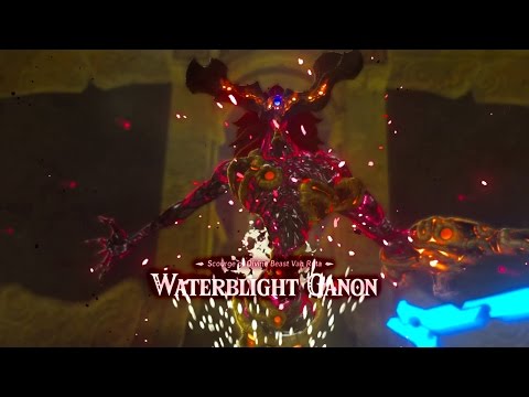 Waterblight Ganon Boss Fight - Divine Beast Vah Ruta Gameplay | Zelda: BotW