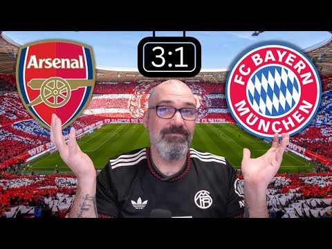 Keine Chance in der 2. Halbzeit ⚽ FC Bayern Spielanalyse und Benotung zum Spiel gegen den FC Arsenal