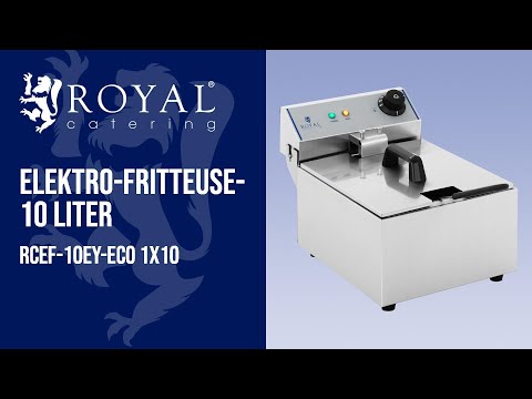 Video - Elektro-Fritteuse- 1 x 10 Liter - ECO