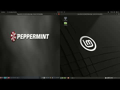 Peppermint OS 22 (XFCE) vs Linux Mint 20.3 (MATE)