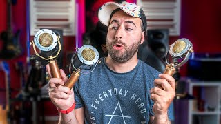 Video thumbnail for Coolest and Strangest Microphones Ever? Edwina & Delphina by Ear Trumpet Labs by Mad Steex Production