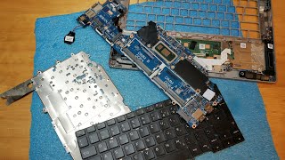 Dell Latitude 5310 - Dissasembly, Keyboard replace