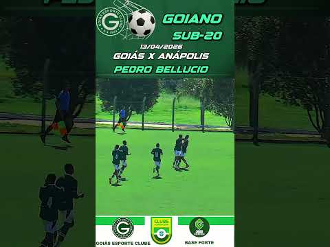 GOL DO PEDRO BELLUCIO | GOIÁS 7 X 1 ANÁPOLIS | GOIANO SUB-20 | 13/04/2026