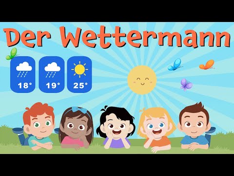 Kids song weather - The Weatherman (German Wellerman cover) - BlauBlau Kinderlieder zum Mitsingen