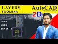 Layers Toolbar In AutoCAD Need Uses Complete Explain