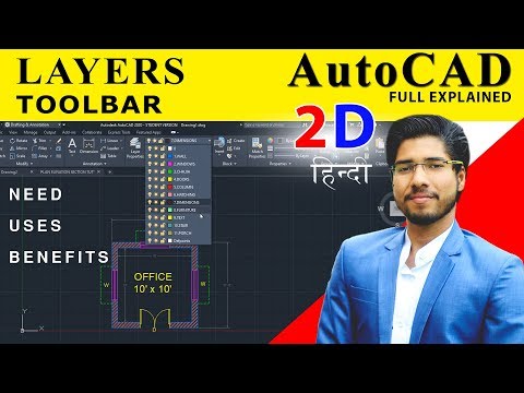 Layers Toolbar in AutoCAD | Need Uses | Complete Explain
