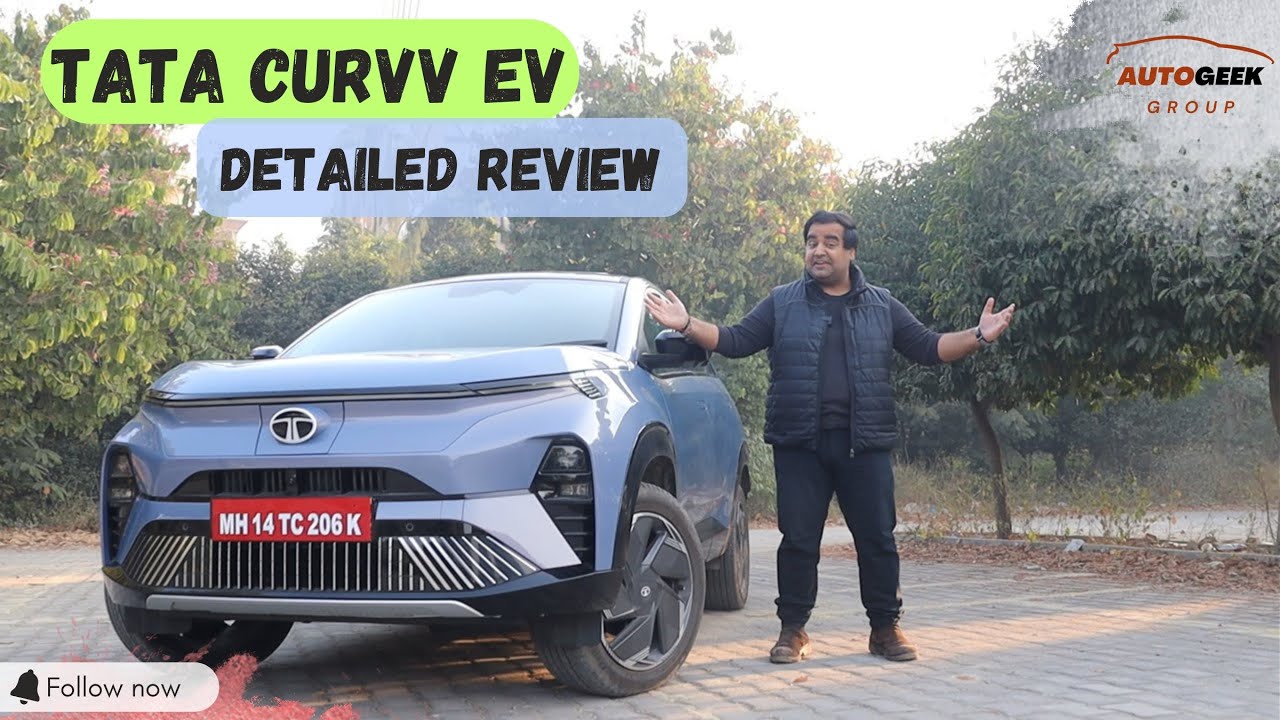 2025 Tata Curvv EV Detailed Drive Review | Autogeek Group