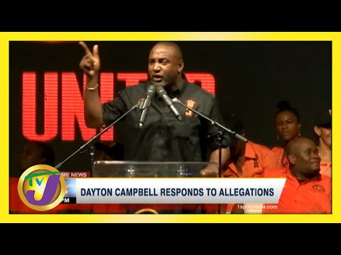 PNP Dayton Campbell Responds to Allegations TVJ News May 26 2021