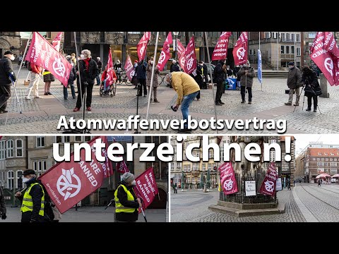 Atomwaffenverbotsvertrag jetzt!